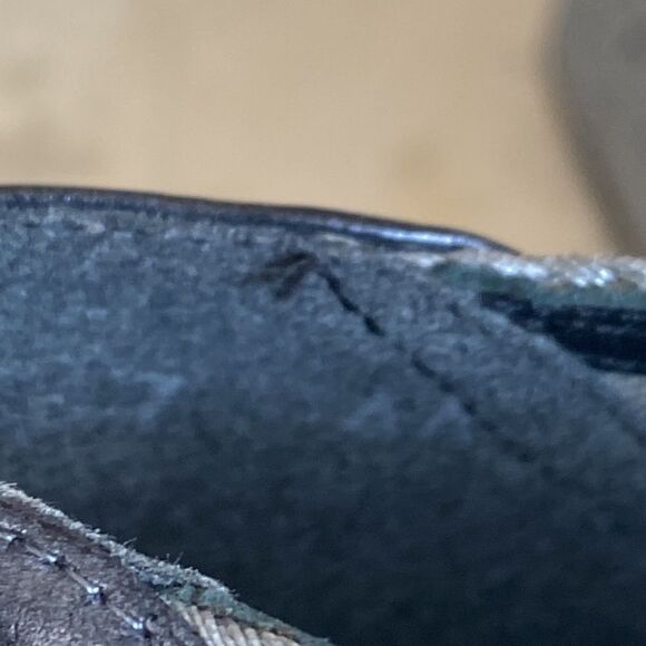 Vintage Stuart Weitzman Square Toe Block Heels - Picture 14 of 15